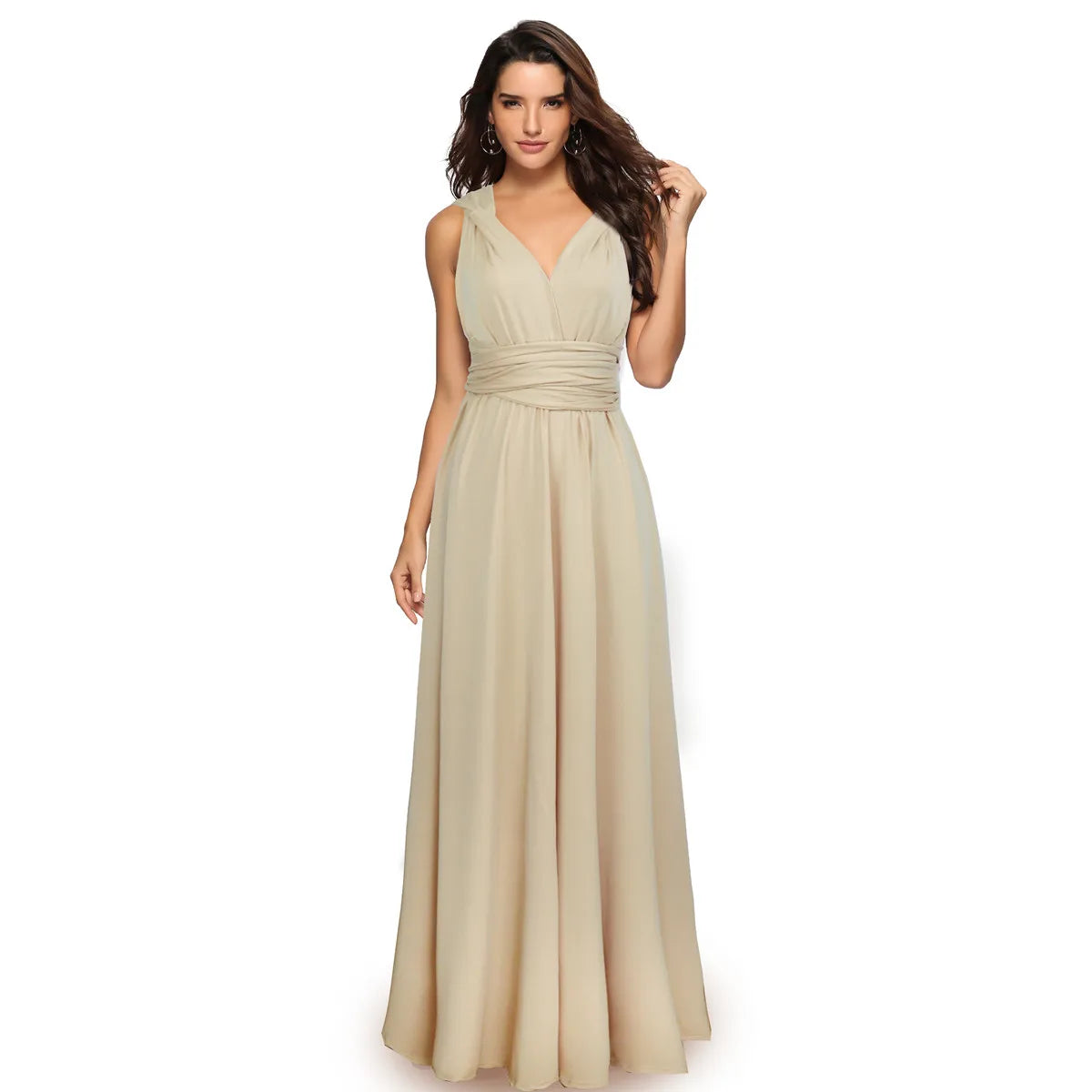 Sexy Women Multiway Wrap Convertible Boho Maxi Club Dress Bandage Long Dress Party Bridesmaids Infinity Longue Femme