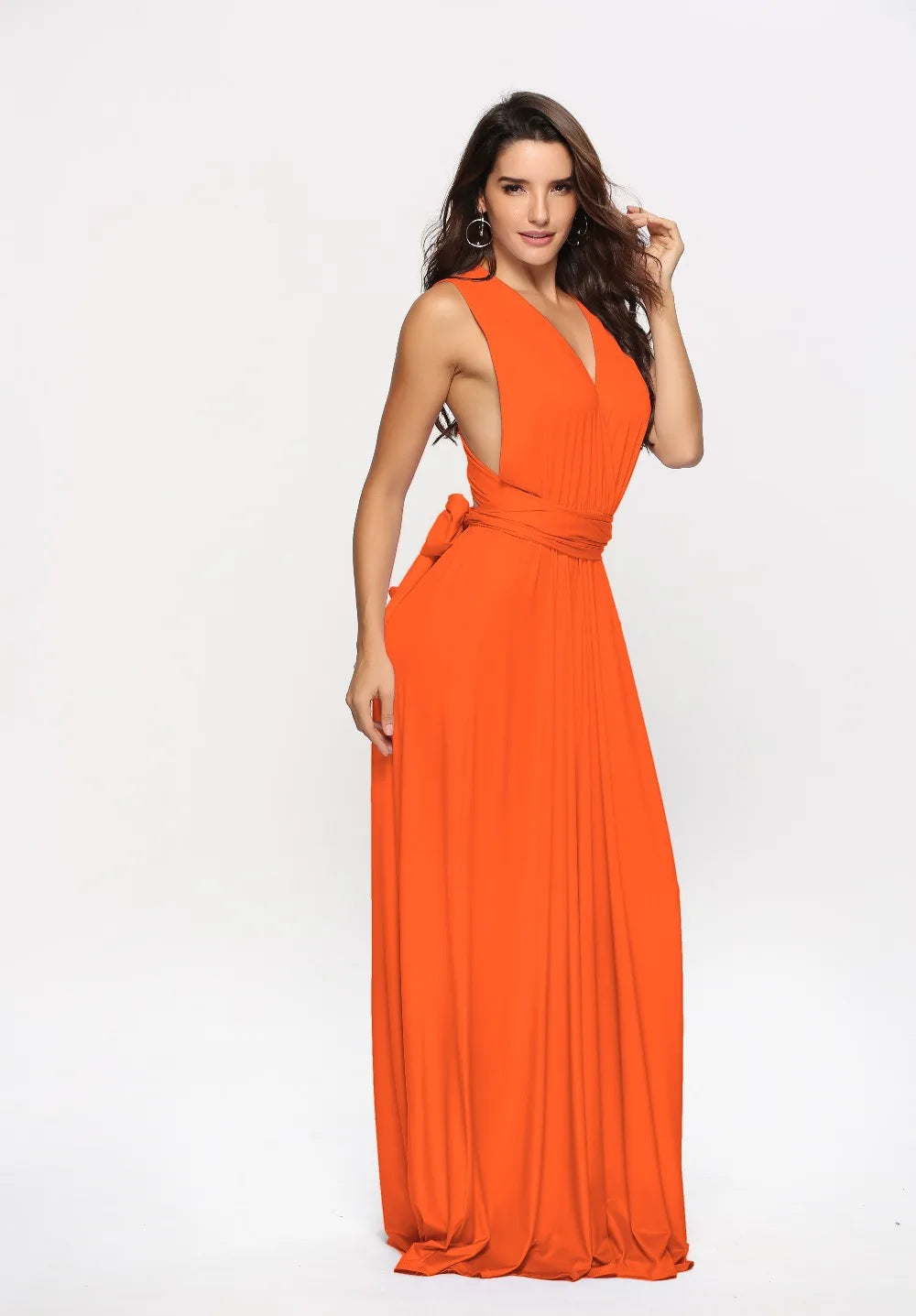 Sexy Women Multiway Wrap Convertible Boho Maxi Club Dress Bandage Long Dress Party Bridesmaids Infinity Longue Femme