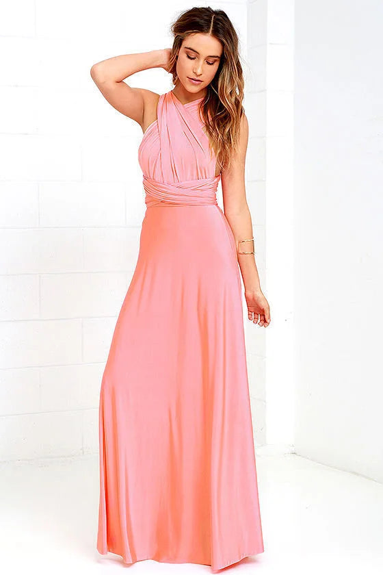 Sexy Women Multiway Wrap Convertible Boho Maxi Club Dress Bandage Long Dress Party Bridesmaids Infinity Longue Femme