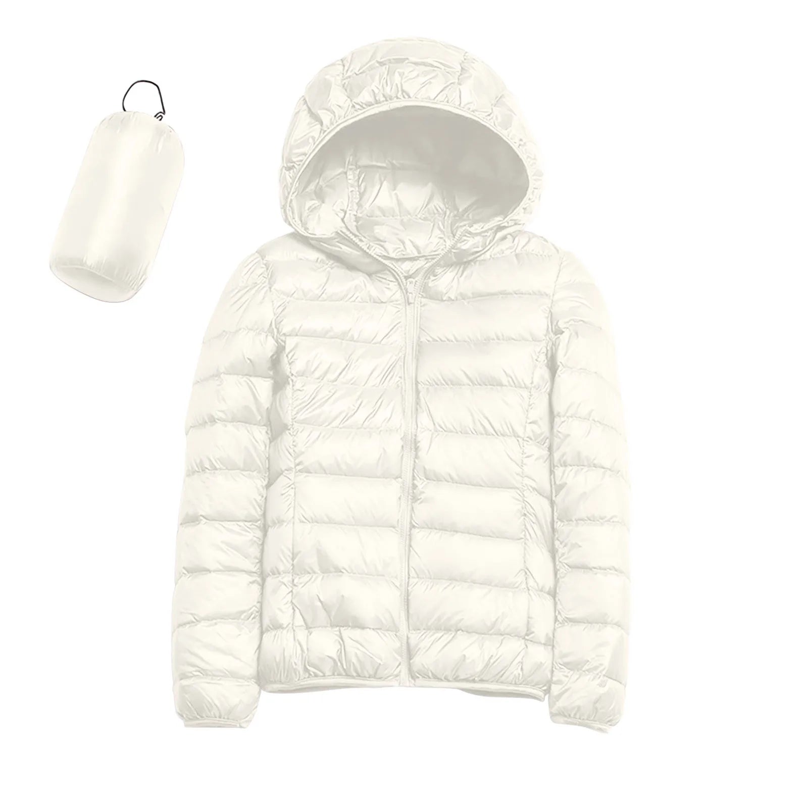 Down Jacket Women Coat Autumn Winter Jackets For Girls Warm Quilted Parka Ladies And Light Female Ultralight Hooded Plus Size