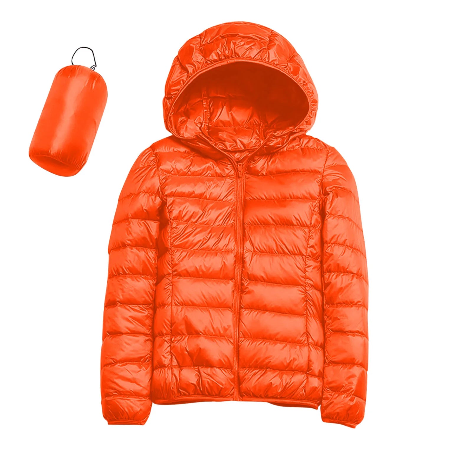 Down Jacket Women Coat Autumn Winter Jackets For Girls Warm Quilted Parka Ladies And Light Female Ultralight Hooded Plus Size