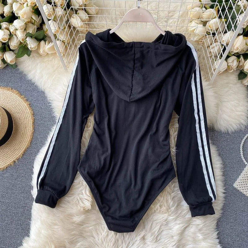 American retro trend women's hooded sweatshirt Y2K Harajuku style gothic sexy spicy girl slim fit fashionable women's tops emo