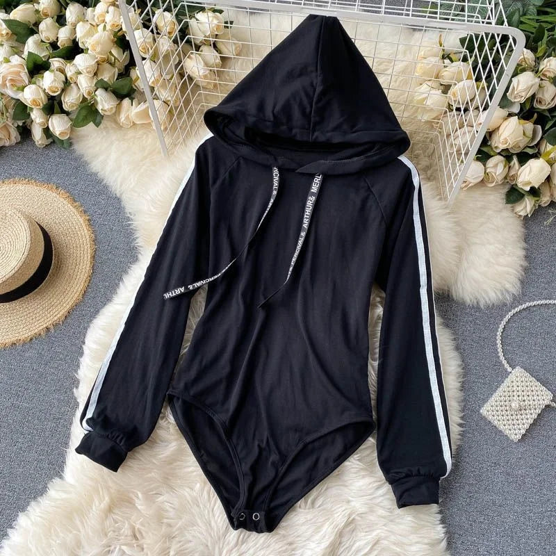 American retro trend women's hooded sweatshirt Y2K Harajuku style gothic sexy spicy girl slim fit fashionable women's tops emo