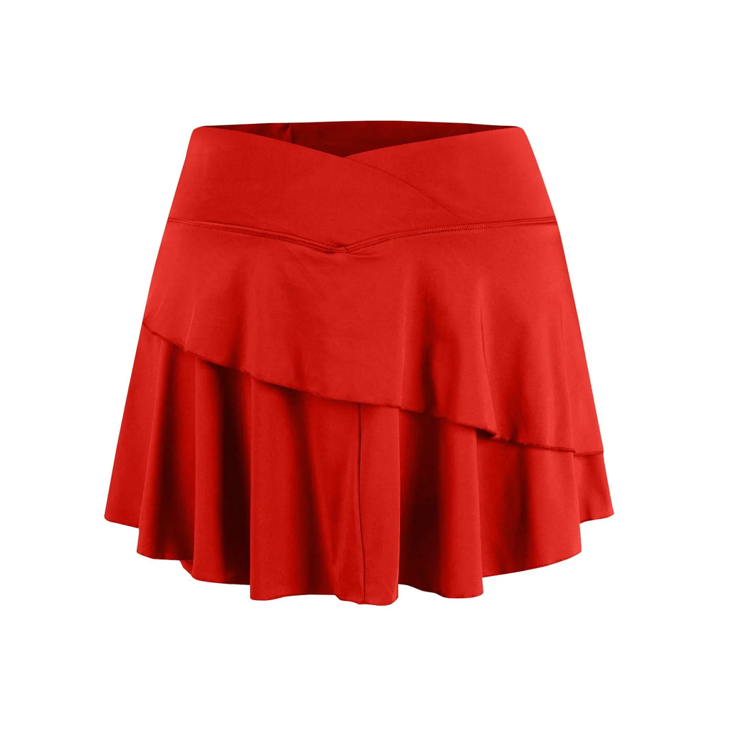 Women's High Waisted Pleated Tennis Skirts with Pockets Tummy Control Casual Liner Mini Skirts Skorts A-Line Workout Golf Skirts