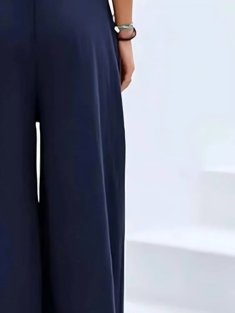 Vacation Style Age Reducing Suspender Overalls for Women, Simple Versatile Loose Slimming Suspender Pants