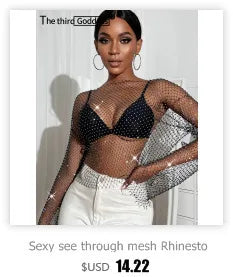 Sexy see through metal corset Crop top women 2026 summer halter night Club beach party tank top rave outfits cropped womens Tops
