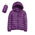 Down Jacket Women Coat Autumn Winter Jackets For Girls Warm Quilted Parka Ladies And Light Female Ultralight Hooded Plus Size